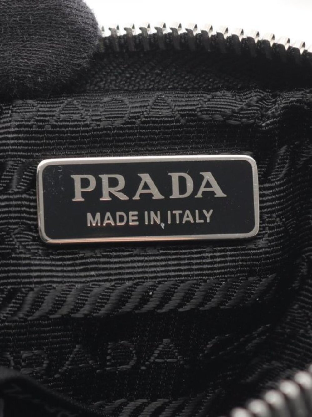 Prada Pouch Tessuto Black Nylon Mini - Picture 4 of 5